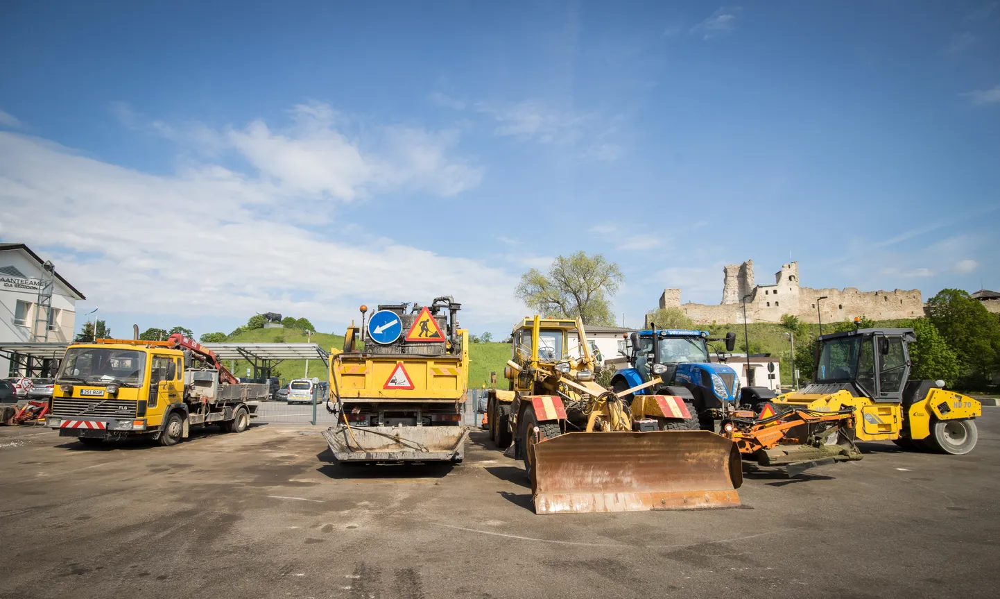 23.05.2019. Eesti, Lääne-Virumaa, Rakvere

FOTOL:  Eesti Teed AS Rakvere osakond. Teetöö masinad 

FOTO: Meelis Meilbaum/Virumaa Teataja/Postimees Grupp  AS