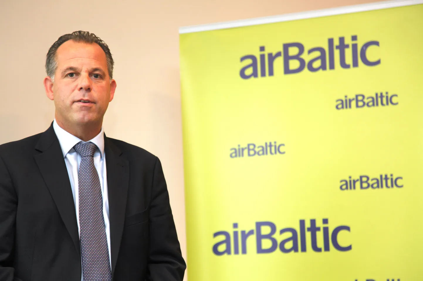 airBalticu tegevjuht Martin Gauss.