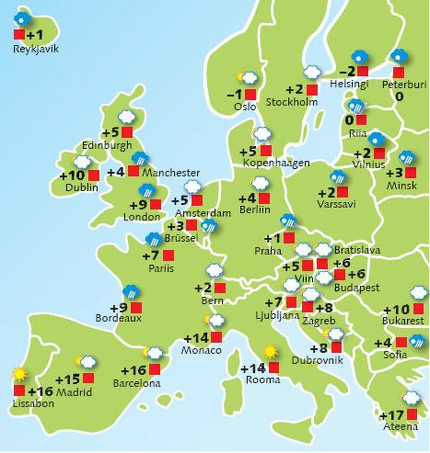 Euroopa ilmakaart