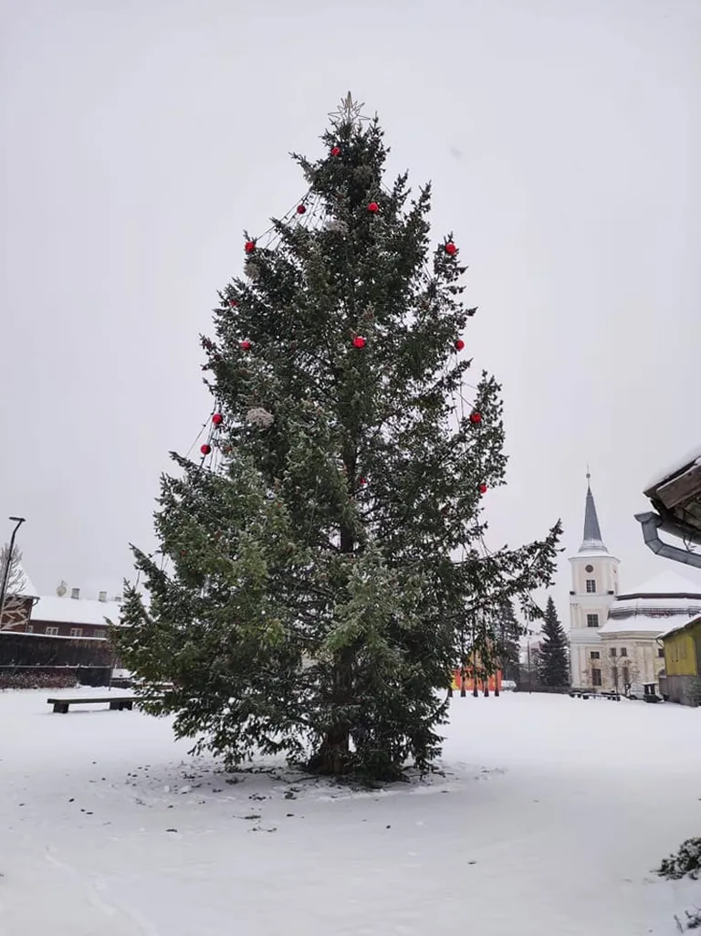 Valga tänavune jõulupuu.