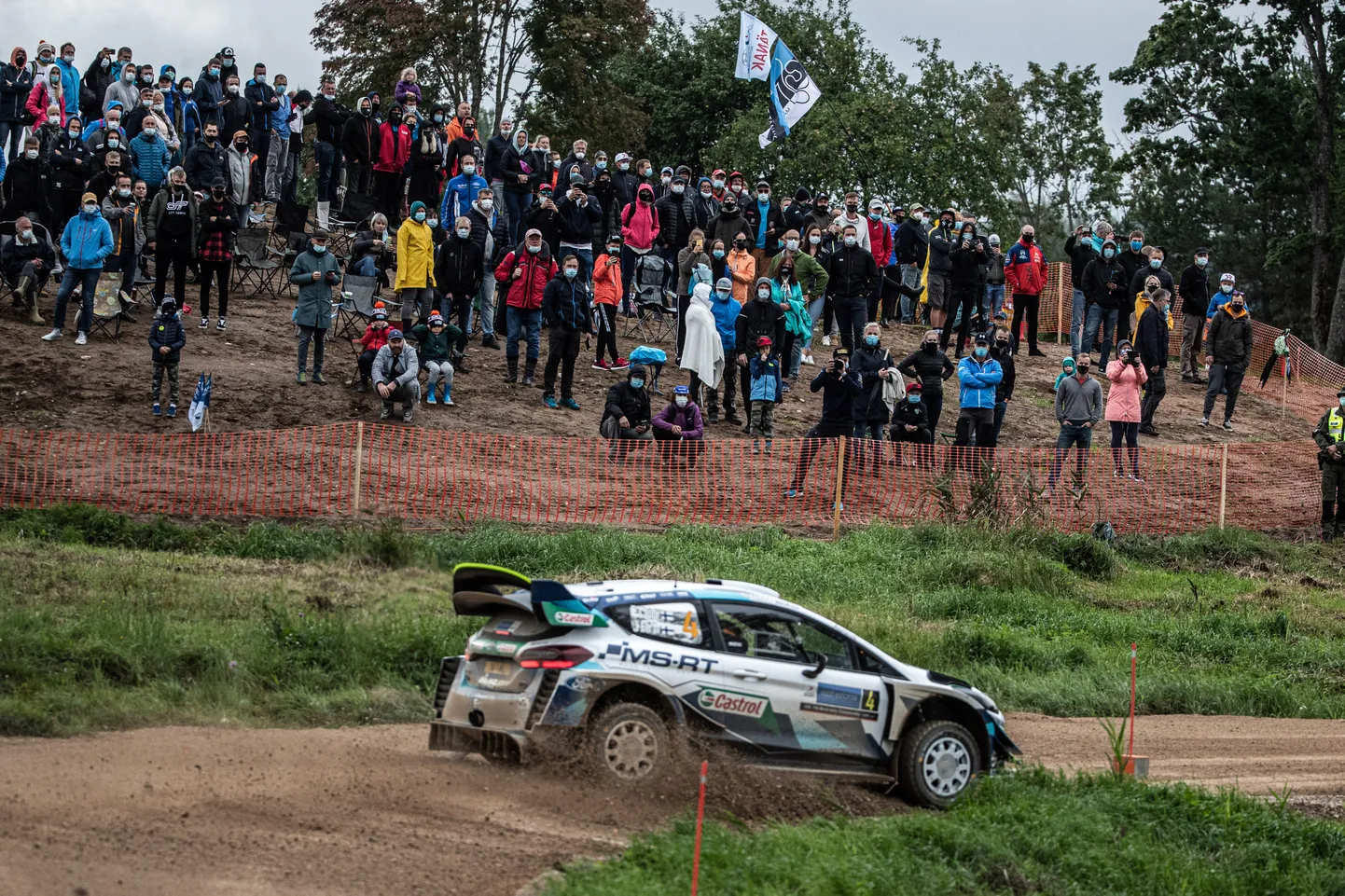 Rally Estonia fännid.