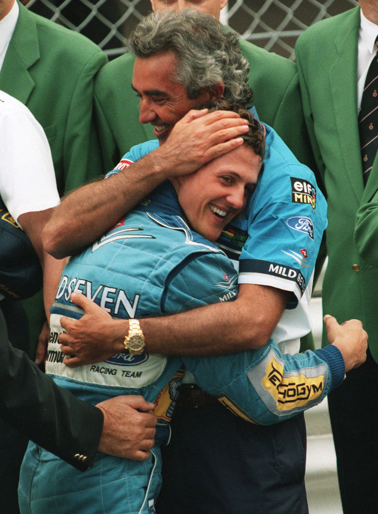 Flavio Briatore ja Michael Schumacher.