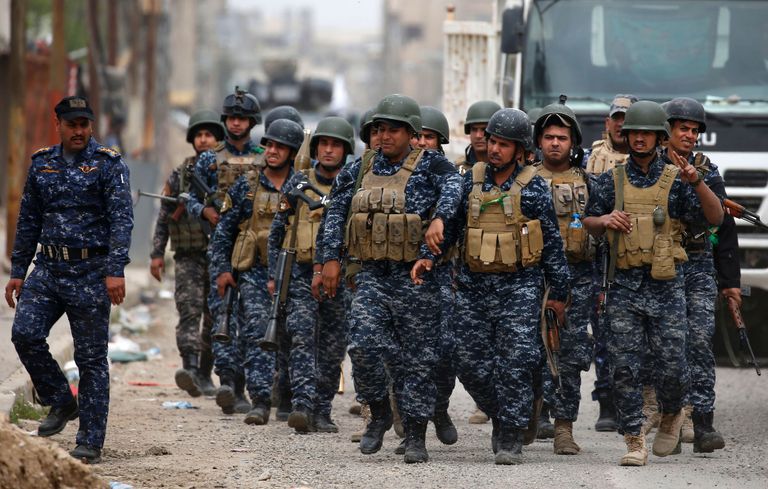 Iraagi armee sõdurid Mosulis