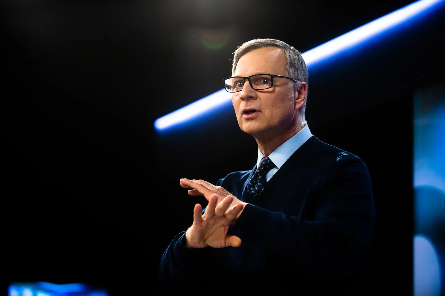 Otse Postimehest stuudios oli Peep Talving. Saatejuhiks Kadri Tammepuu.