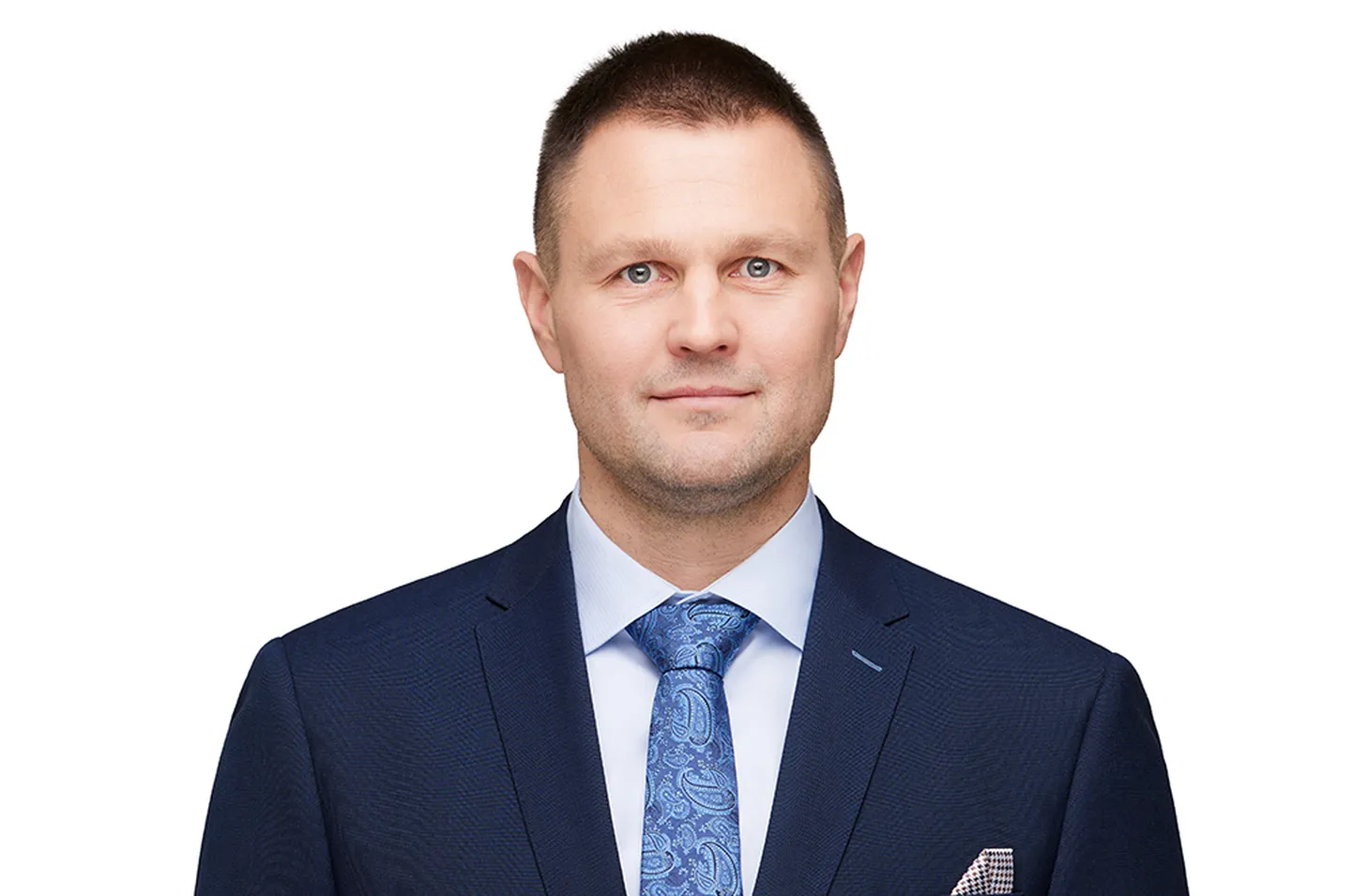 Андрес Кальвик, руководитель Центристской партии Эстонии по связям с общественностью