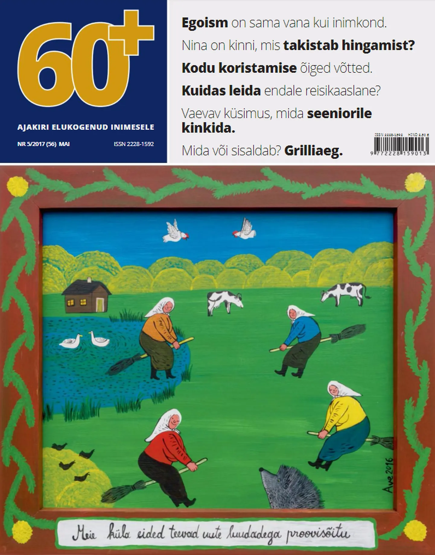 60+ ajakirja maikuu esikülg
