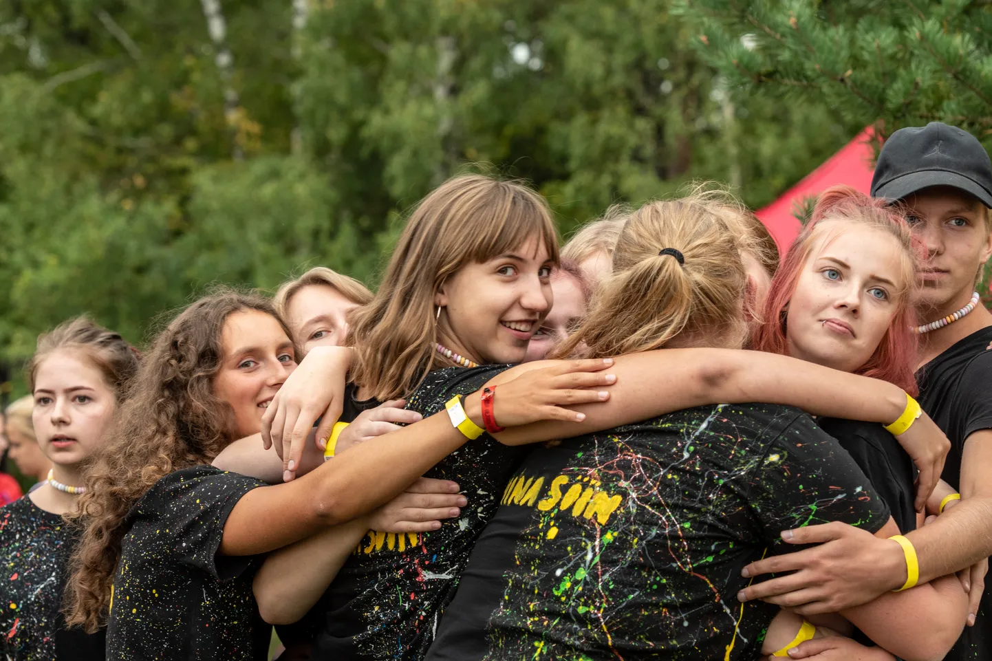 Слет эстонских ученических дружин в 2018 году.