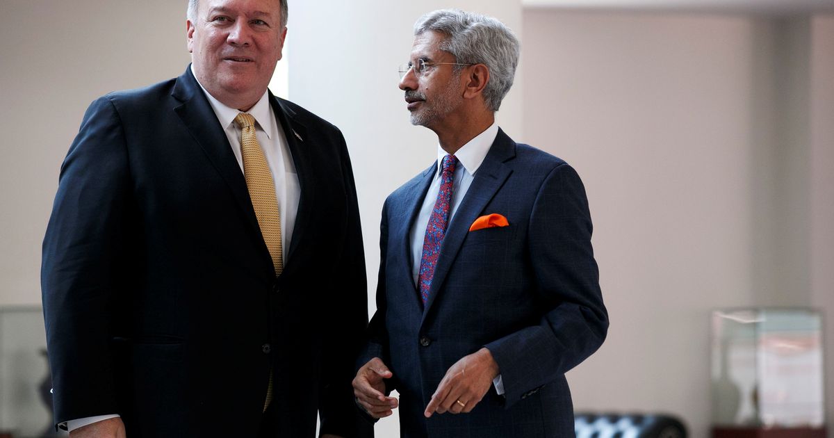 Pompeo tõstatas Indias Vene relvatarnete teema