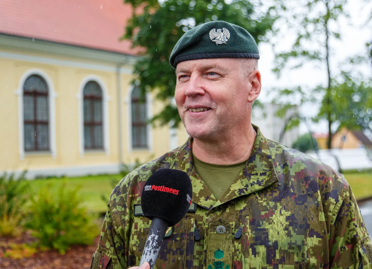 Kaitseliidu ülem Riho Ühtegi.