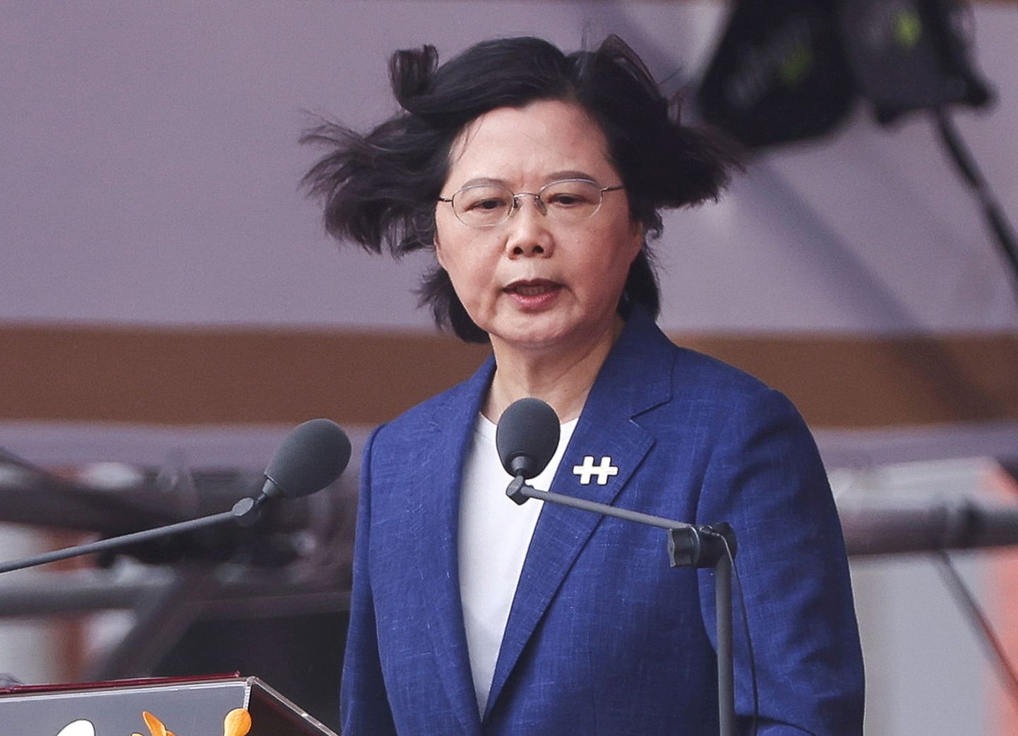 Taiwani president Tsai Ing-wen Taipeis 10. oktoober 2021.
