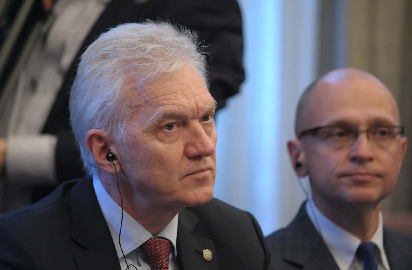 Gennadi Timtšenko (vasakul).