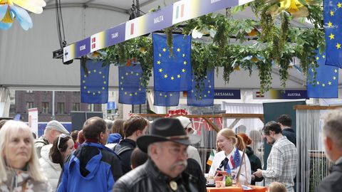 GALERII ⟩ Täna tähistatakse Euroopa päeva