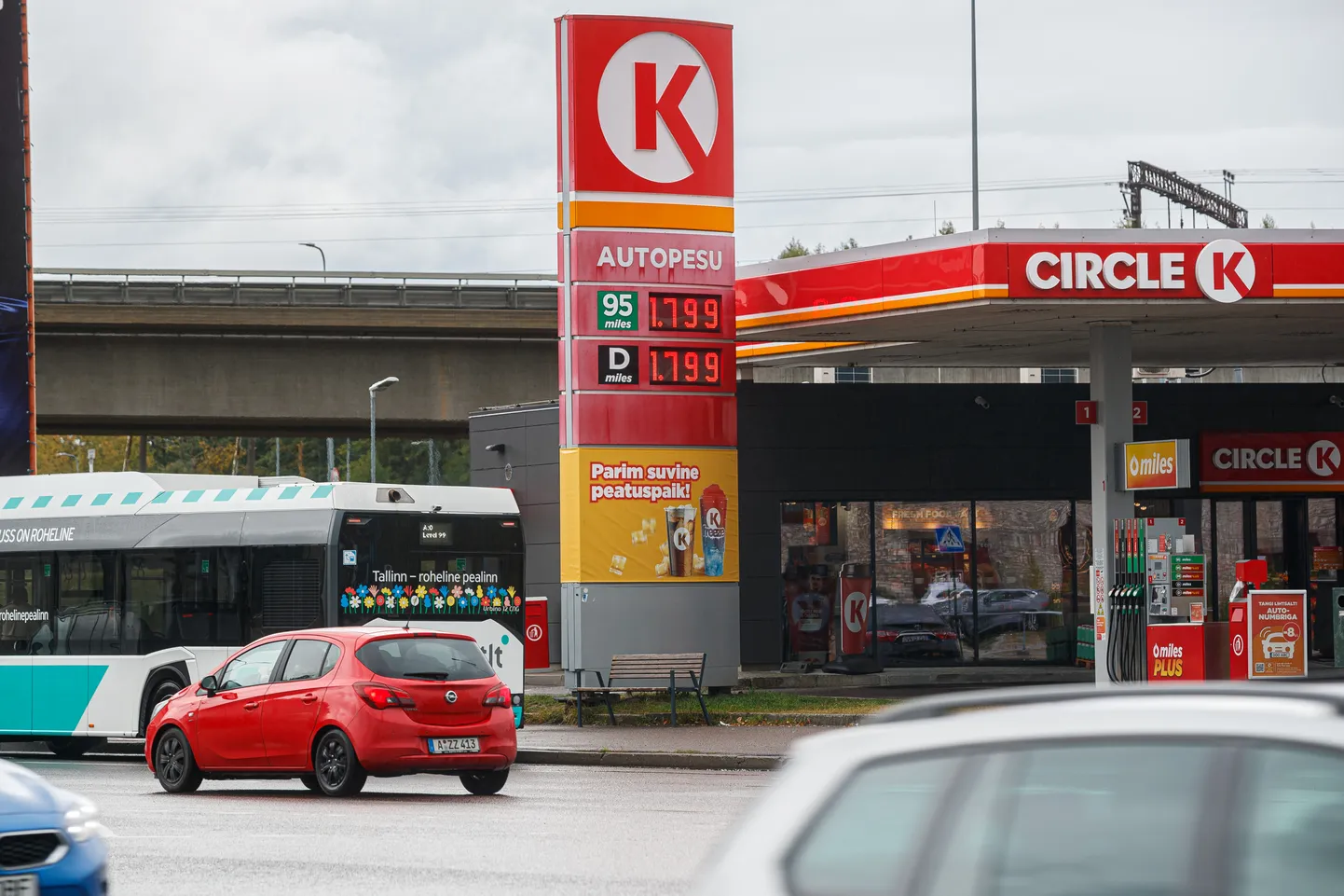 Circle K tankla. Pilt on illustratiivne.