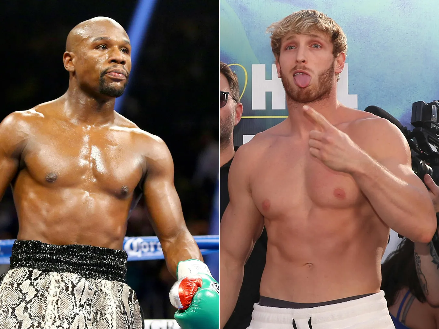 Floyd Mayweather ja Logan Paul kohtuvad 6. juunil poksiringis.