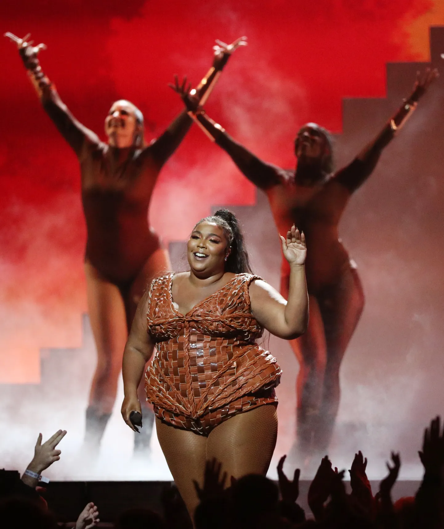Lizzo esinemas Brit Awardsi galal Inglismaal Londonis 18. veebruaril 2020