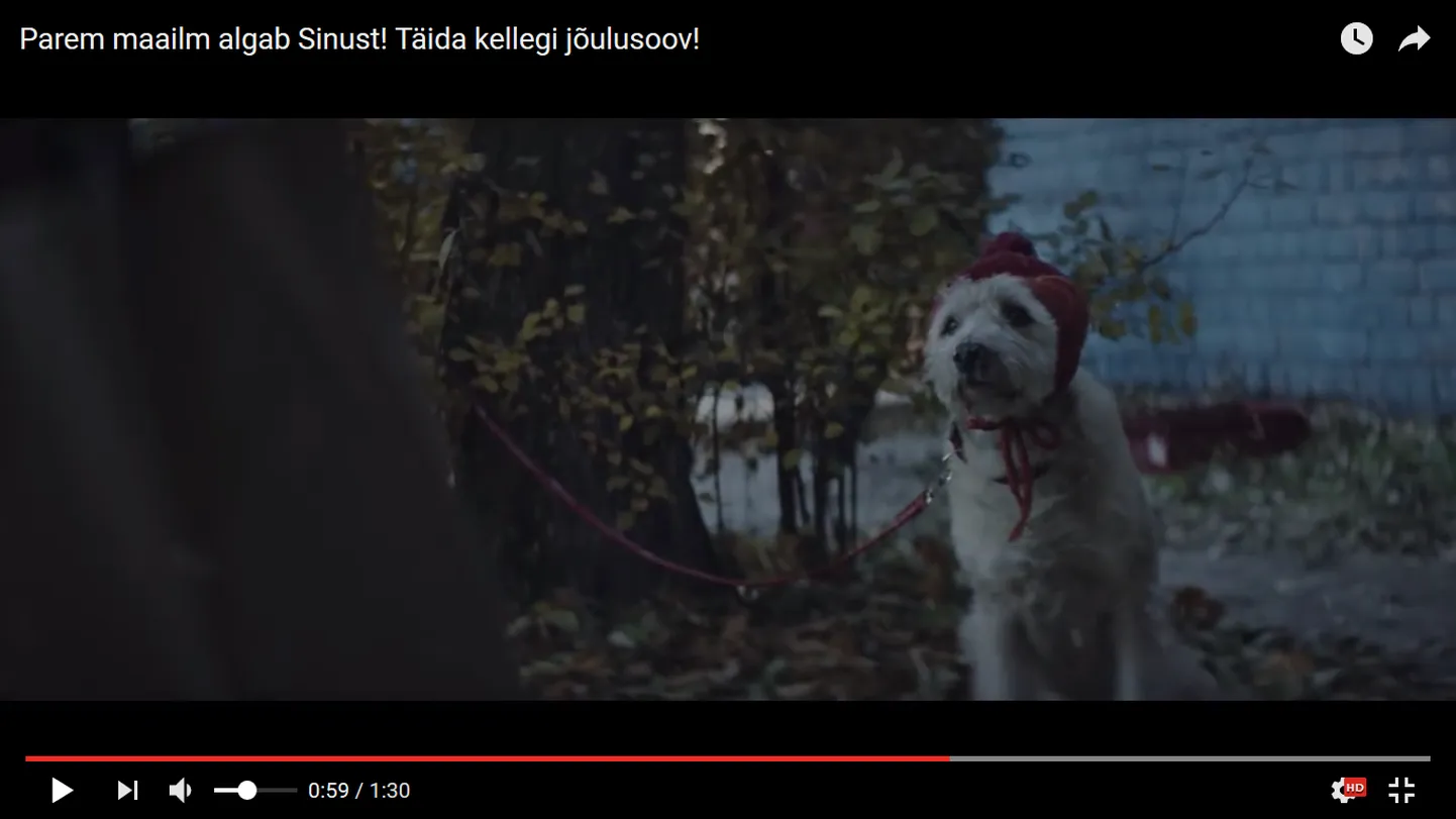 Parem maailm algab Sinust! Täida kellegi jõulusoov!