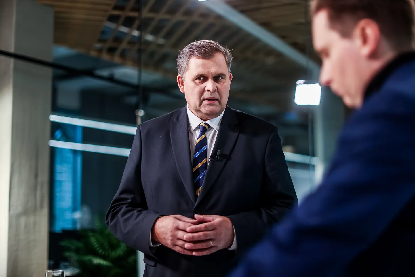 Justiitsminister Raivo Aeg.