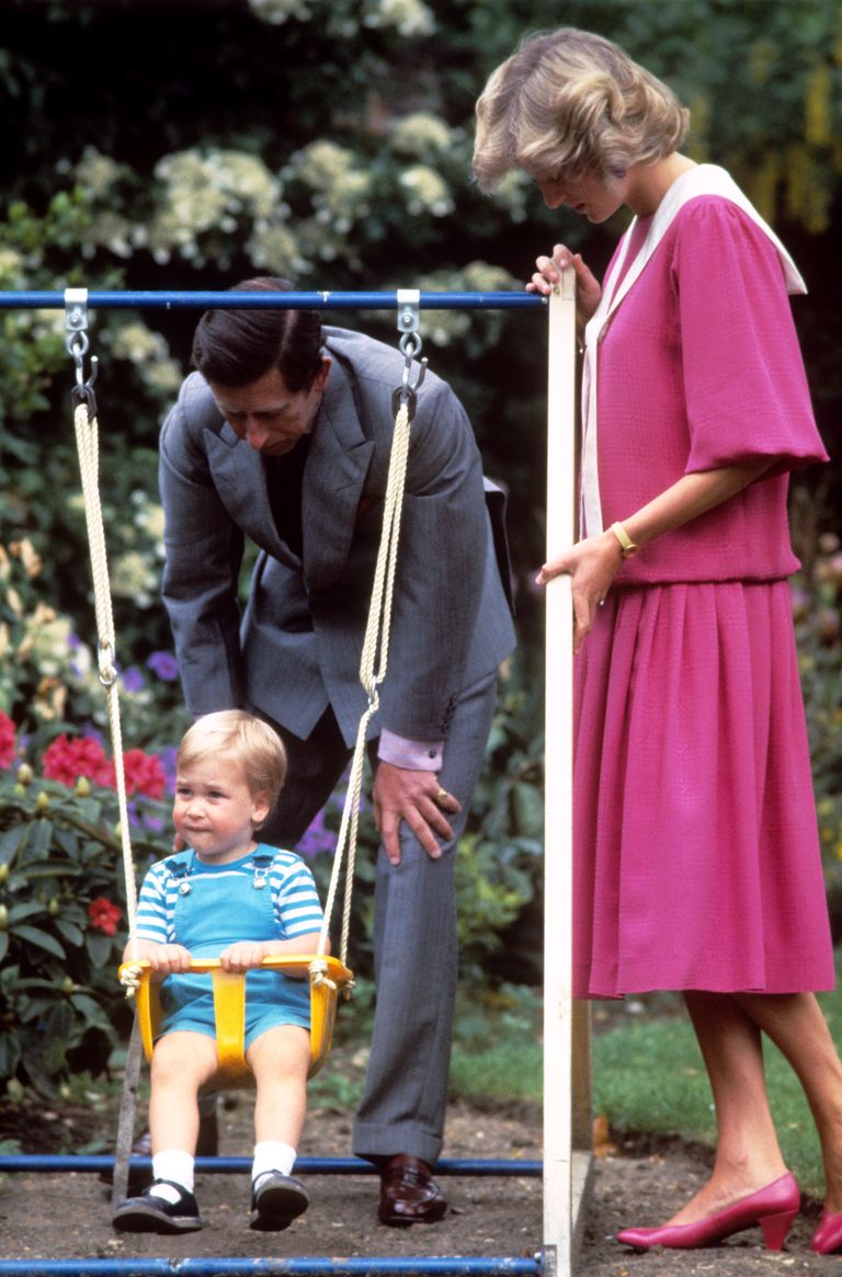 Prints Charles, printsess Diana ja prints William 1984
