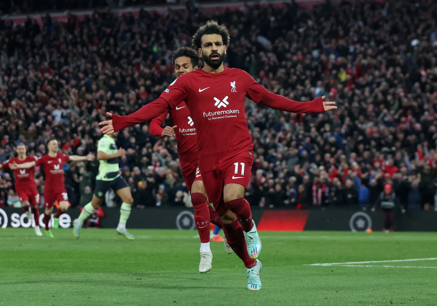 "Liverpool" futbolists Mohameds Salāhs