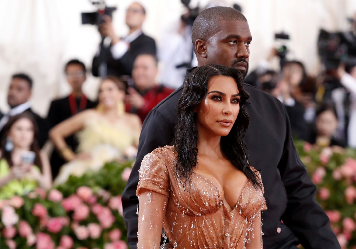 Kanye West ja Kim Kardashian MET Galal 2019. aastal.