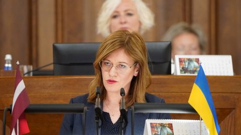Latvija turpinās iestāties par Ukrainas integrāciju ES, norāda Kalniņa‑Lukaševica