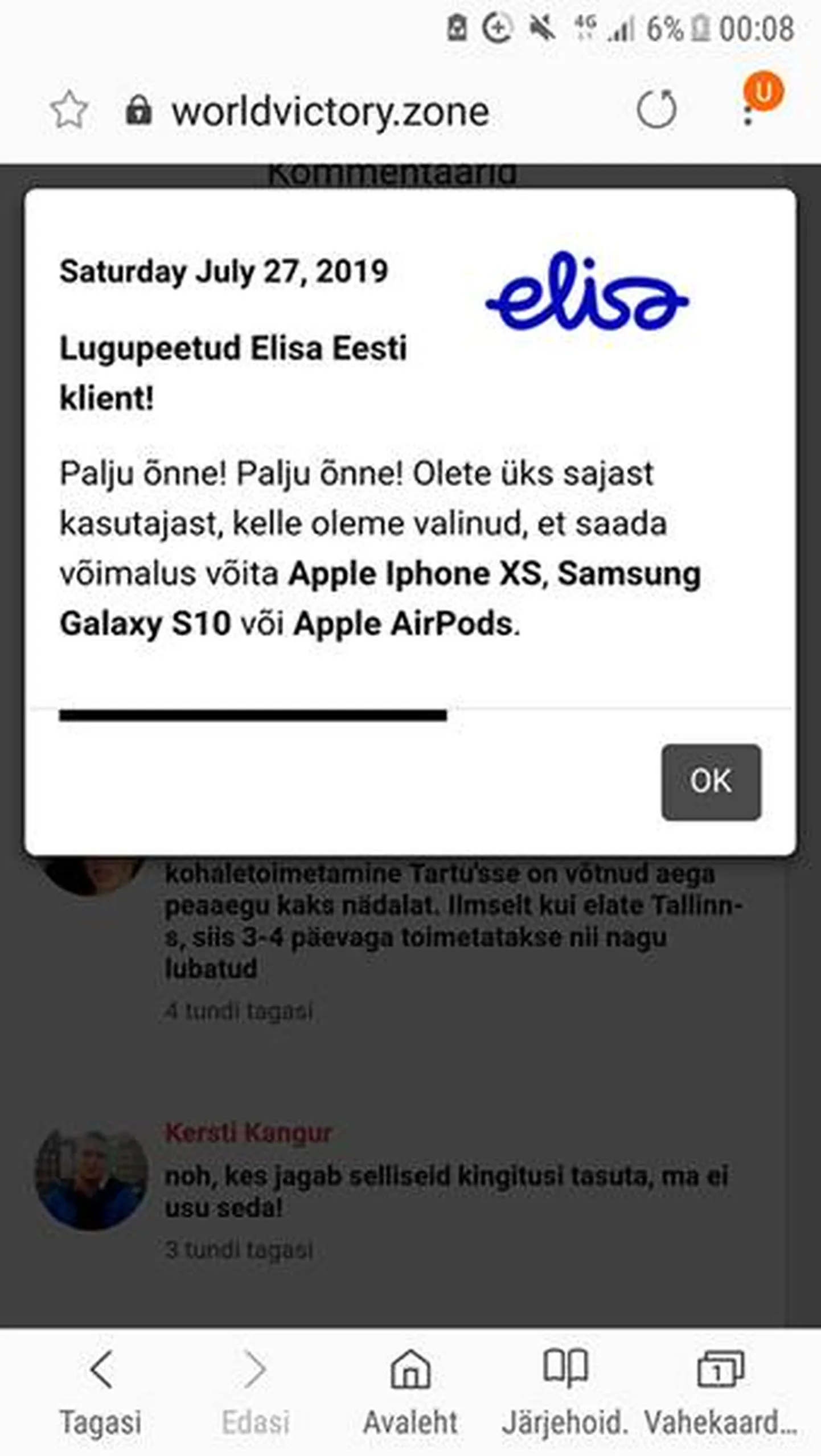 Näide petuskeemist.