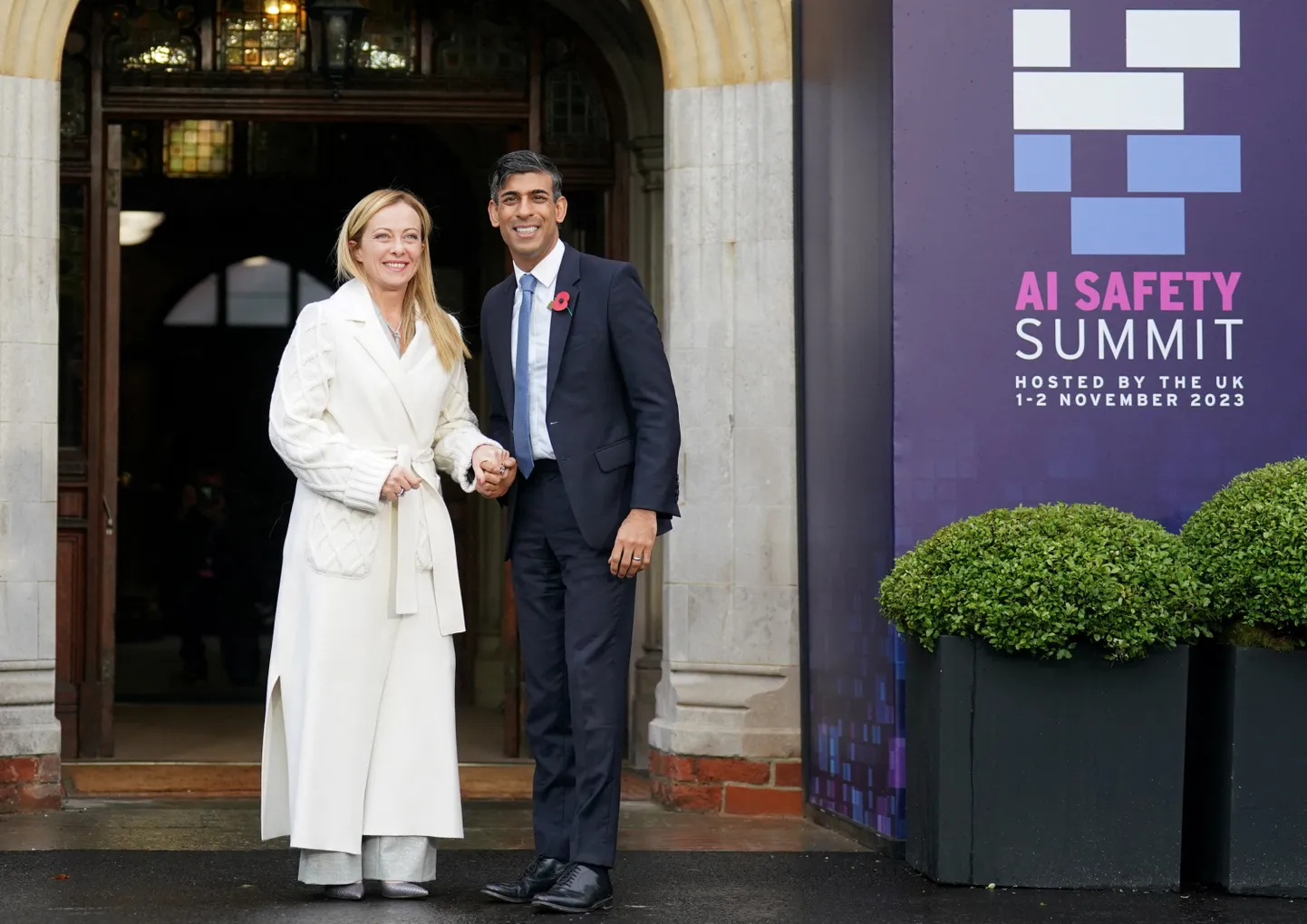 Briti peaminister Rishi Sunak Itaalia kolleegi Giorgia Meloniga.