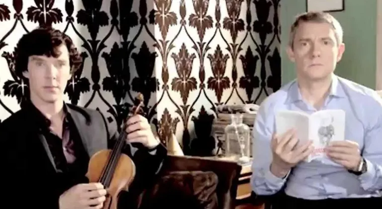 Benedict Cumberbatch ja Martin Freeman