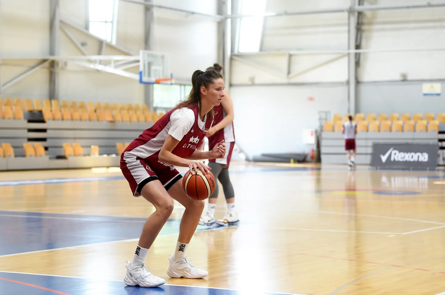 Latvijas basketboliste Kristīne Vītola.