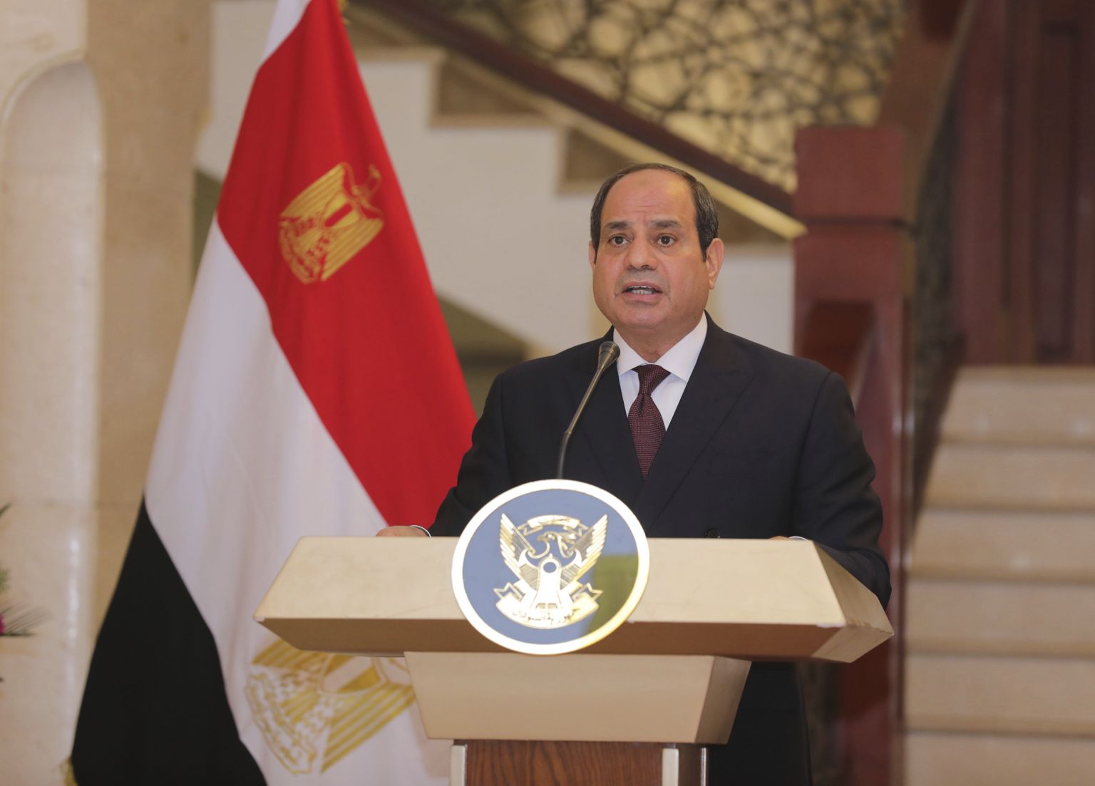 Egiptuse president Abdel Fattah el-Sisi.