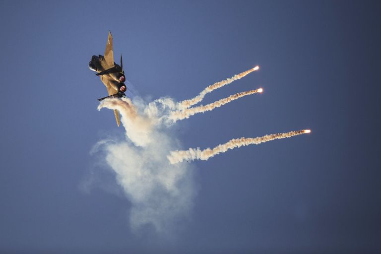 Iisraeli õhuväe F-15I hävitaja. Pilt on illustratiivne.