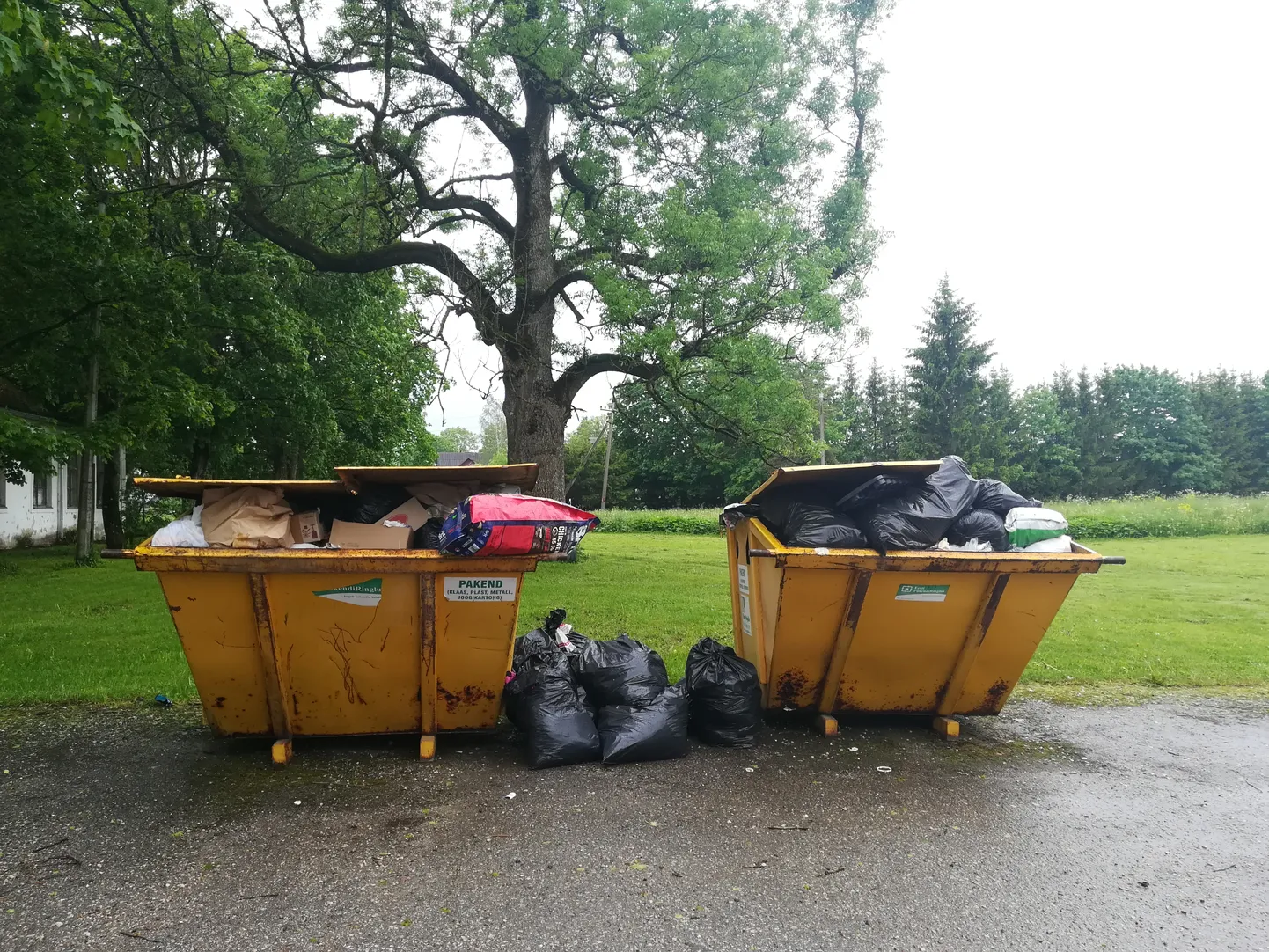 Pakendikonteinerid Kaalepis 09.06.20