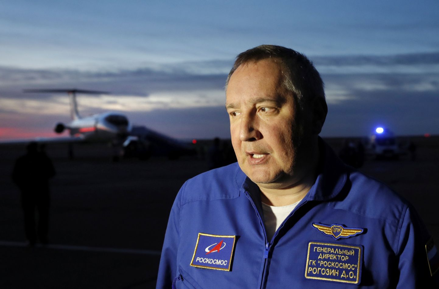 Bijušais Krievijas kosmosa aģentūras "Roskosmos" vadītājs Dmitrijs Rogozins