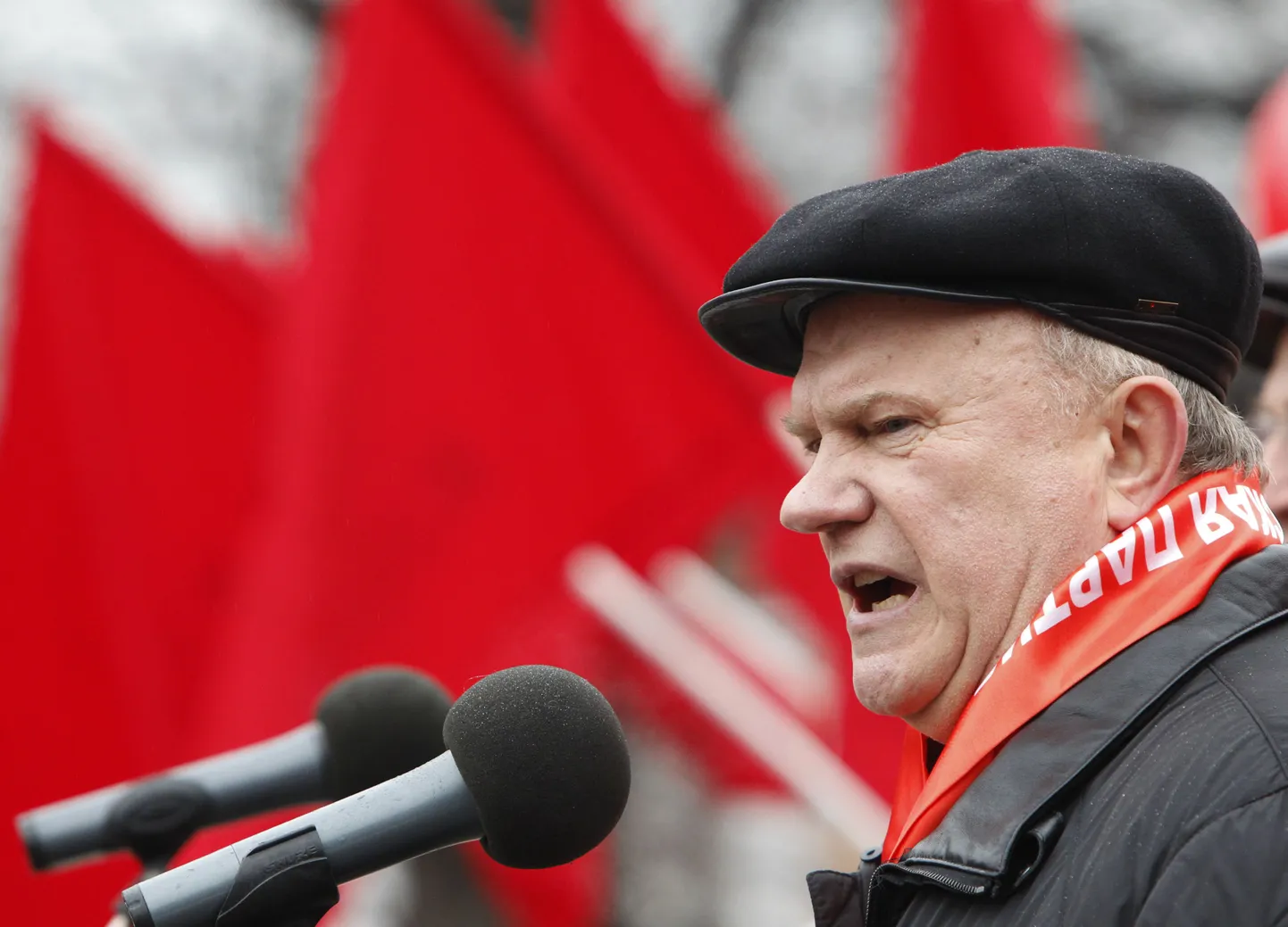 Vene kommunistide liider Gennadi Zjuganov.