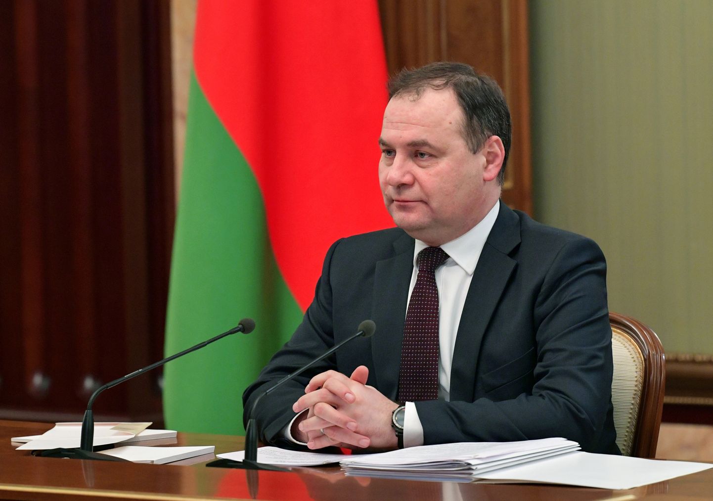 Valgevene peaminister Raman Galovtšanka.