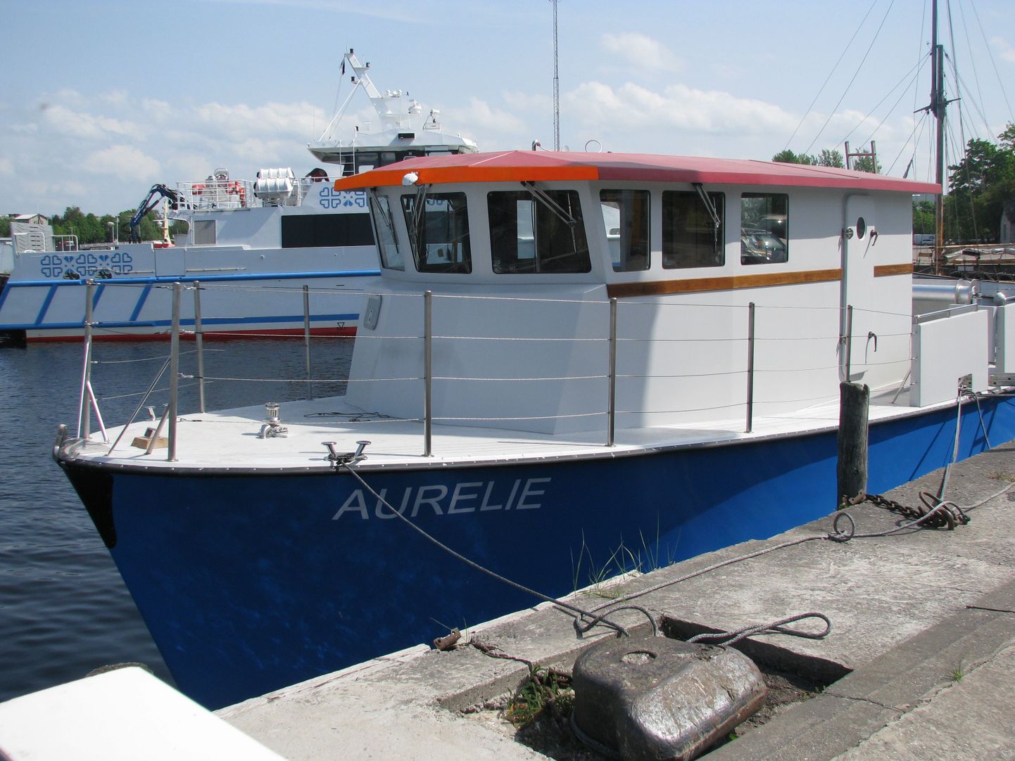 Kalandusteadlaste uus uuringulaev Aurelie.