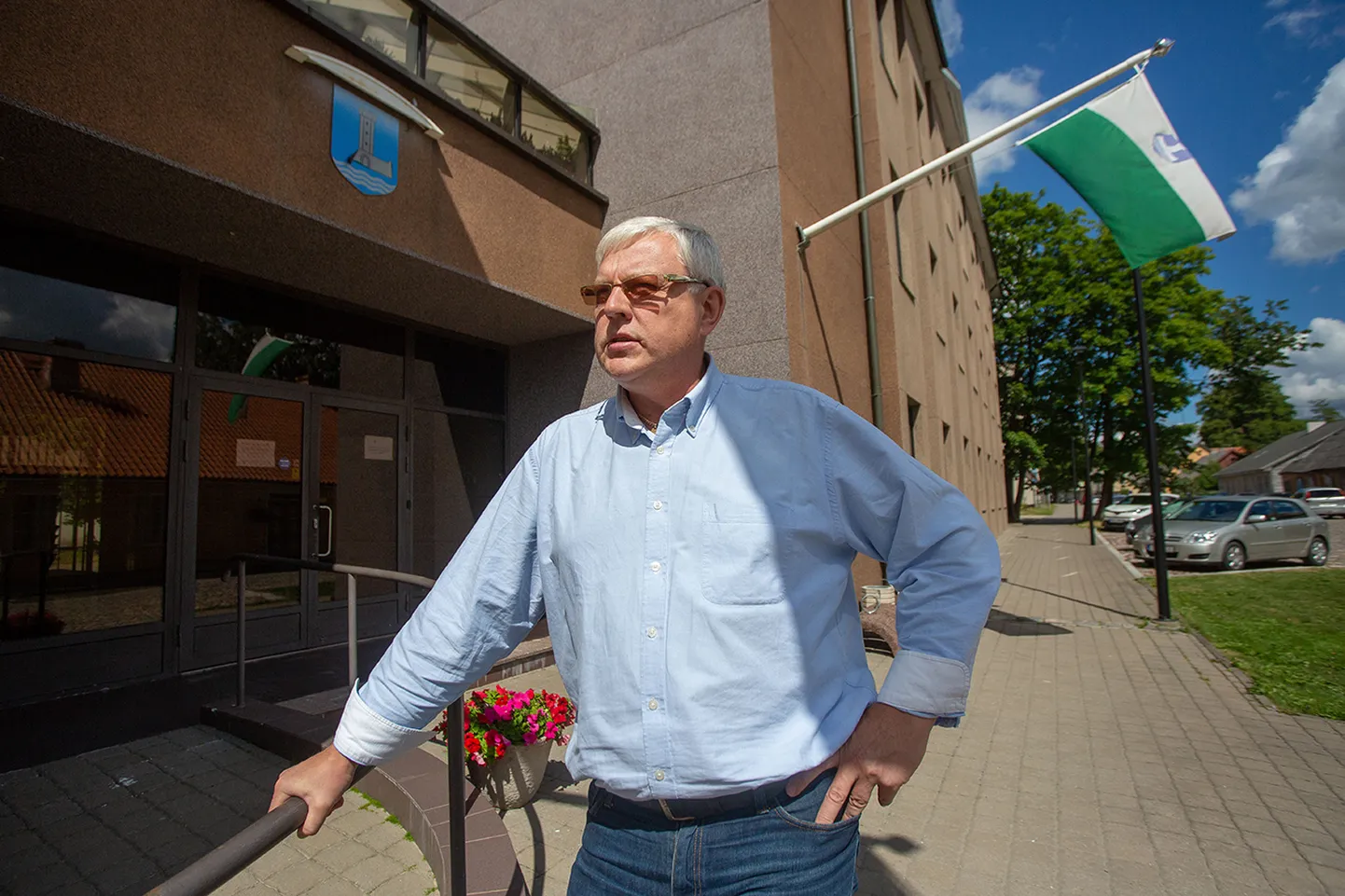 Rahandusministeeriumi regionaalhalduse osakonna Järva talituse juhataja Aivo Toomistu ootab majja uusi rentnikke.