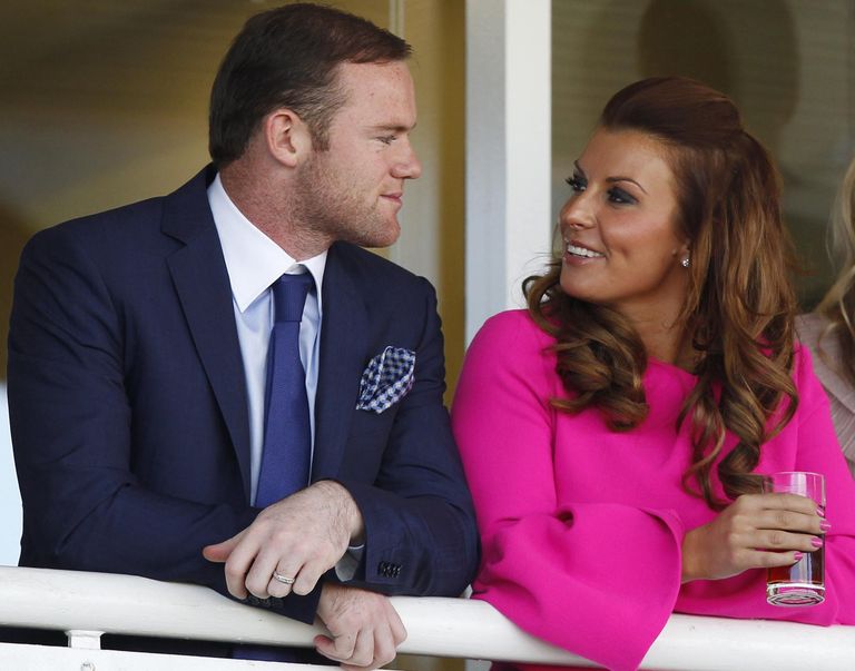 Wayne Rooney ja ta naine Coleen Rooney