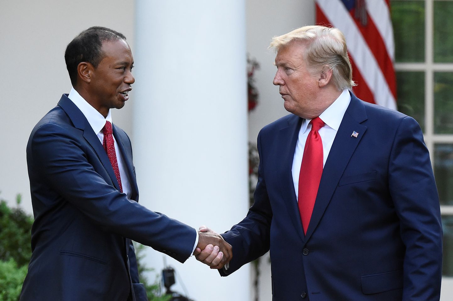 Golfitäht Tiger Woods oli esimene tegevsportlane, kes pälvis USA presidendi vabaduse medali. Selle ulatas talle 2019. aastal president Donald Trump.