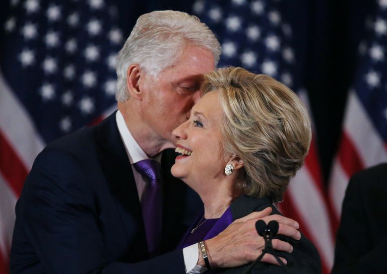 Билл и Хиллари Клинтон. Фото: Scanpix/REUTERS