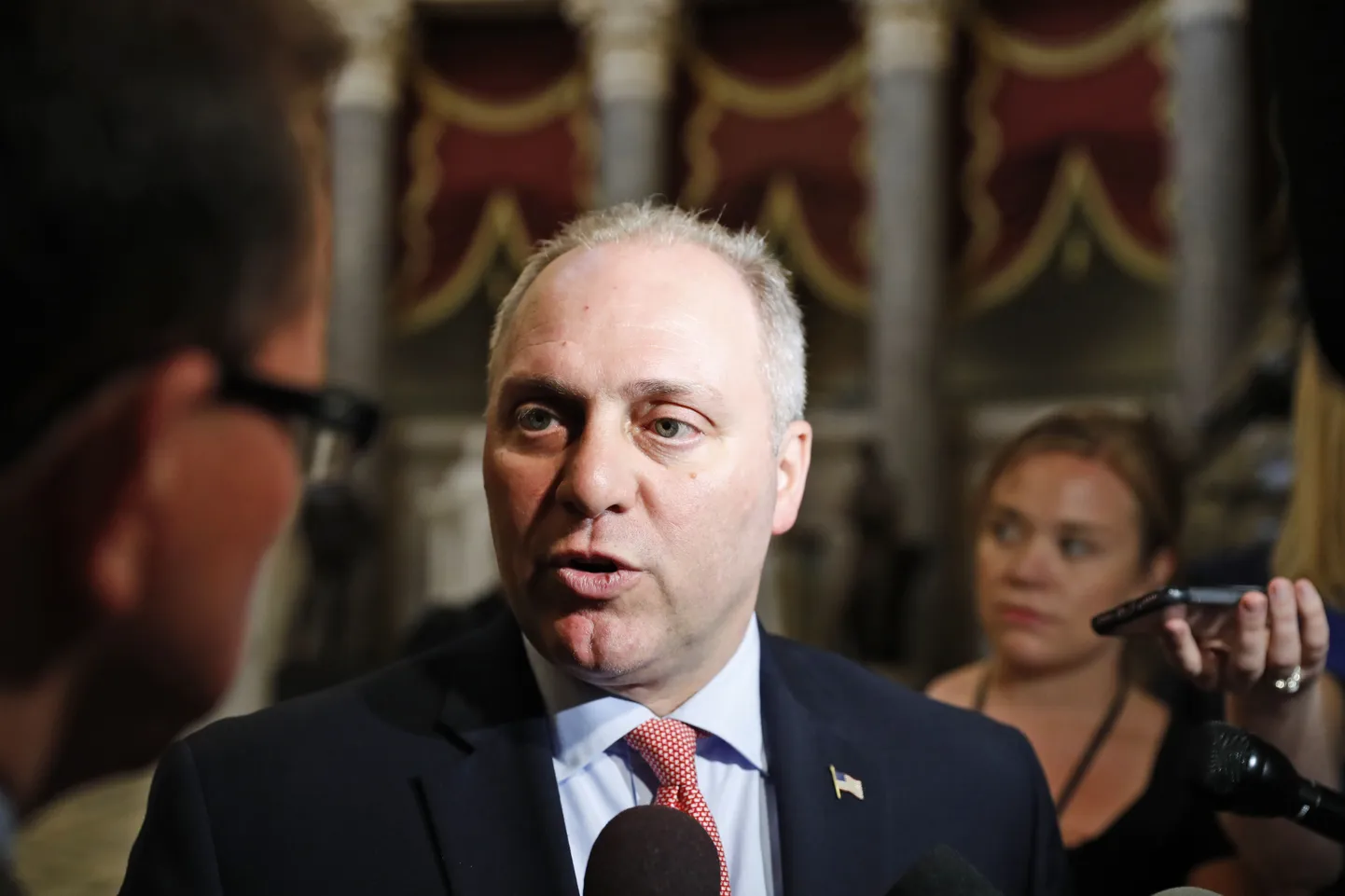 Steve Scalise asub esindajatekoja vabariiklaste hierarhias kolmandal kohal. Ta valiti esmakordselt kongressi 2008. aastal ning on üks seadusandjatest, kes juhivad püüdlusi muuta nüüdseks endise presidendi Barack Obama tervishoiuseadust.