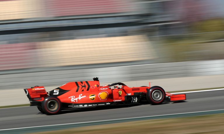 Sebastian Vetteli Ferrari SF90 ehk Lina.