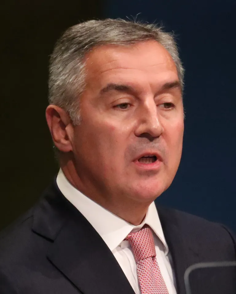 Endine peaminister ja praegune Montenegro president Milo Đukanović.