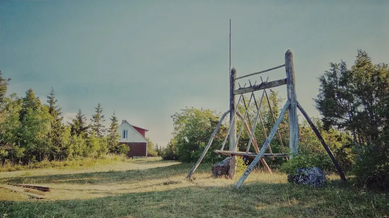 Kõinastu kiigeplats. Kõinlaste taaskordne kokkutulek toimus 28.-29. juulil, 2018.