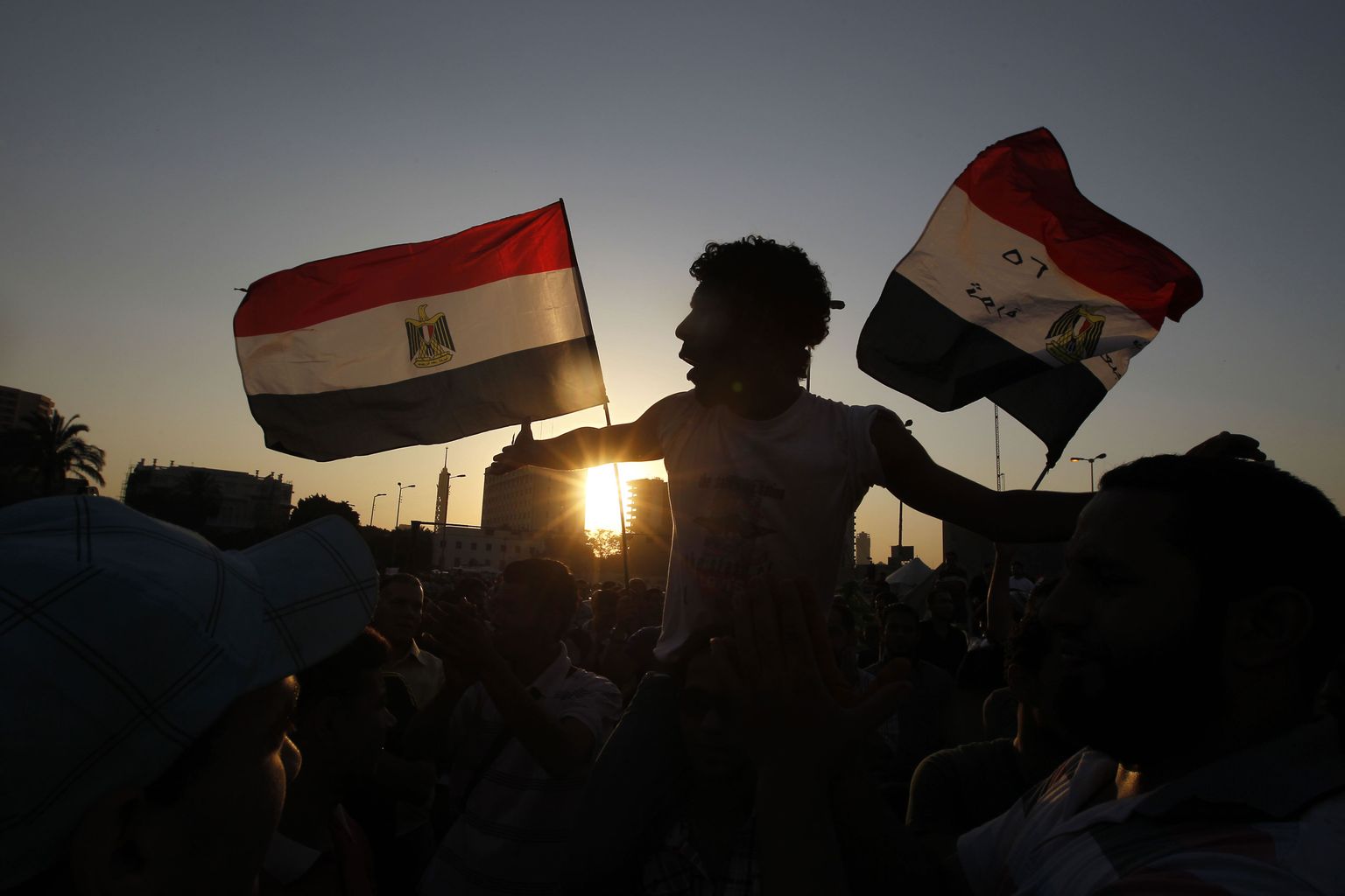 Araabia kevad Egiptuses. Protestija Kairos Tahriri väljakul