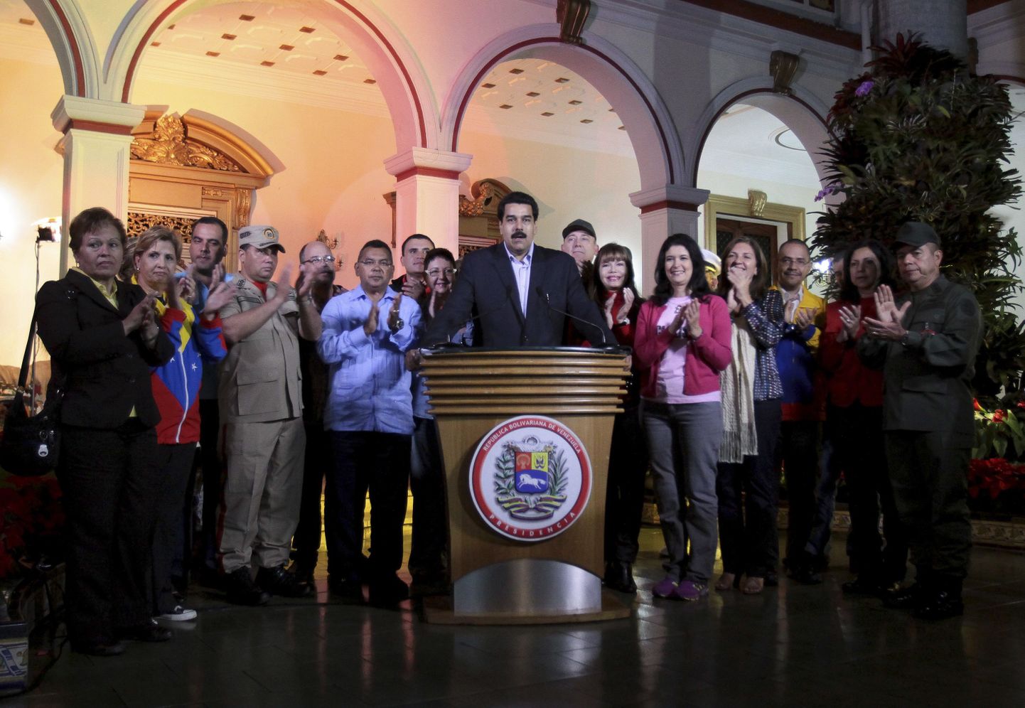 Venezuela asepresident Nicolas Maduro.