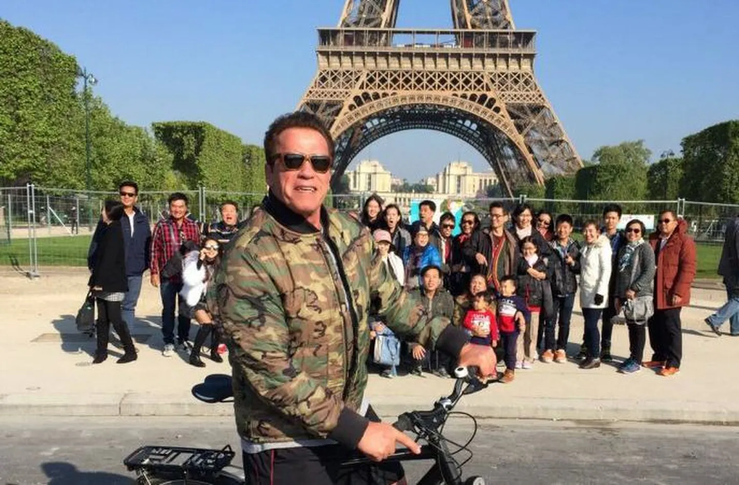 Arnold Schwarzenegger Pariisis