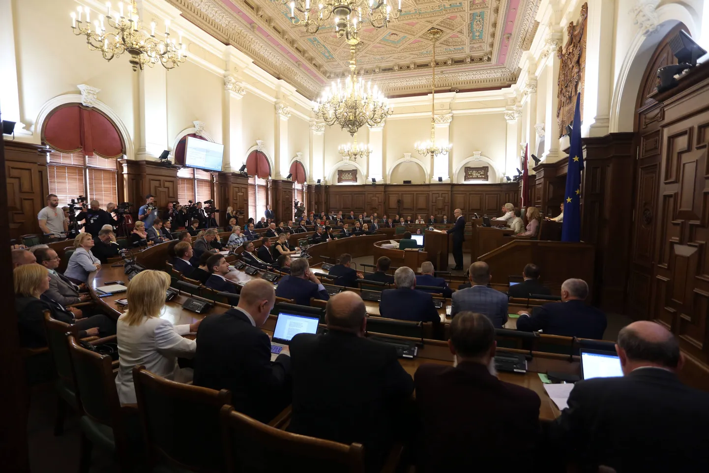 Läti seim saatis laiali Riia linnavolikogu.