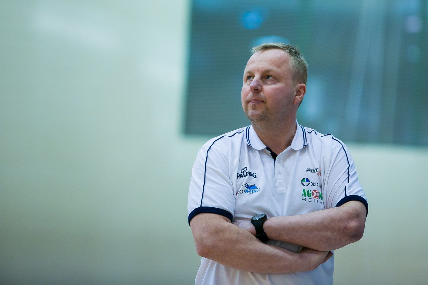 Rapla korvpalliklubi peatreener Aivar Kuusmaa.