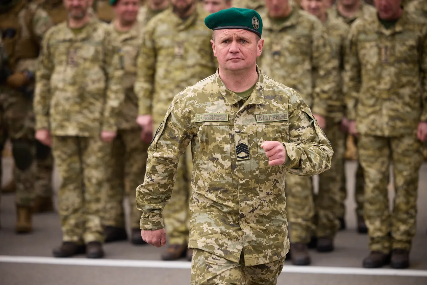 Ukraina piirivalvurid.
